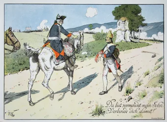 In Burkersdorf, 21 July 1762